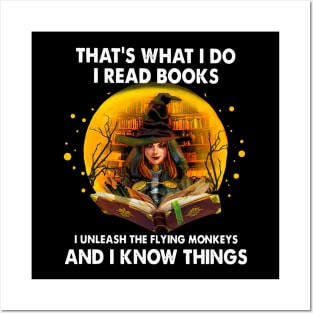 That's What Do I Read Books I The Unleash The Flying Monkeys Posters and Art